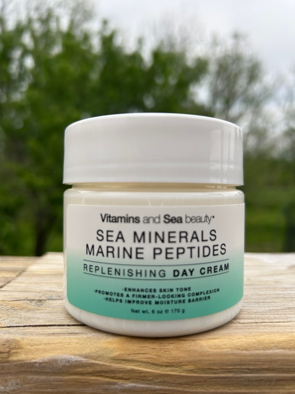 Vitamins And Sea Beauty Marine Peptide Replenishing Cream Firming Moisturizer PC - Picture 1 of 3
